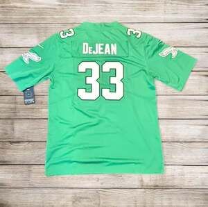 Nike Cooper DeJean Philadelphia Eagles Kelly Green Game Jersey
